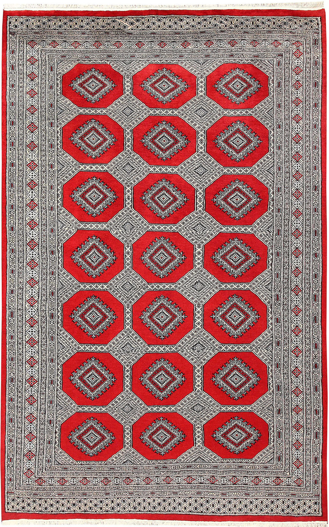 Red Jaldar 5' 6 x 8' 9 - No. 60600 - ALRUG Rug Store