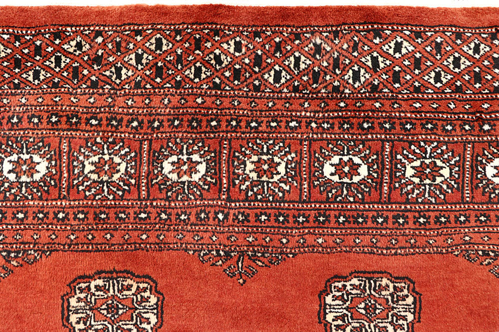 Tomato Bokhara 5' 7 x 8' 1 - No. 60607 - ALRUG Rug Store