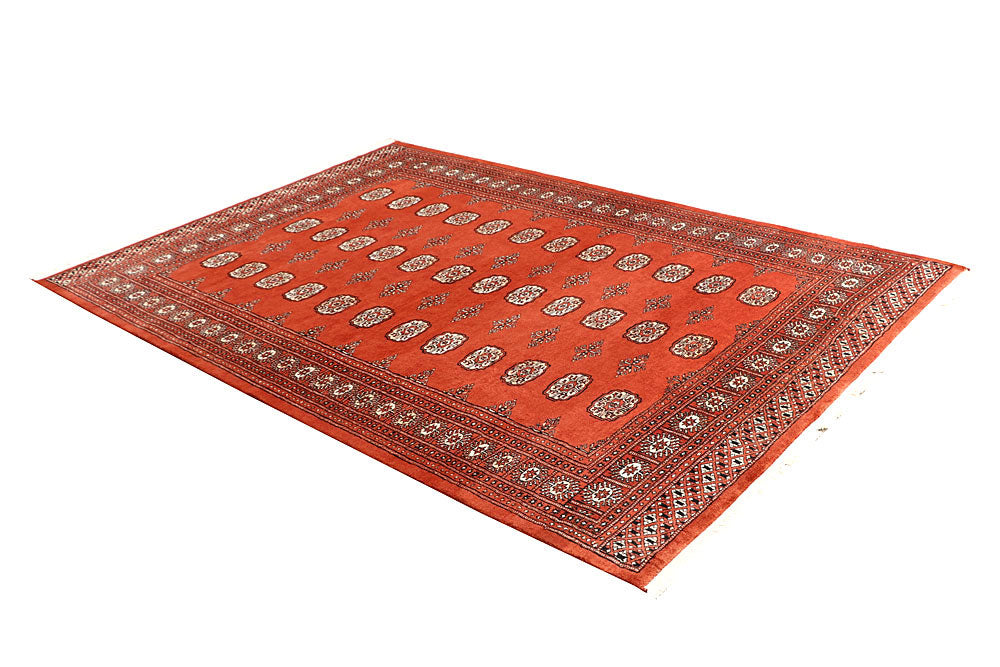 Tomato Bokhara 5' 7 x 8' 1 - No. 60607 - ALRUG Rug Store