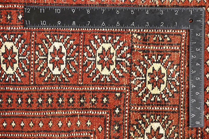 Tomato Bokhara 5' 7 x 8' 1 - No. 60607 - ALRUG Rug Store