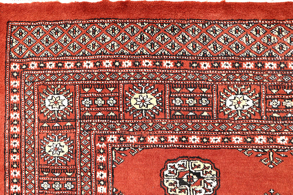 Tomato Bokhara 5' 7 x 8' - No. 60608 - ALRUG Rug Store