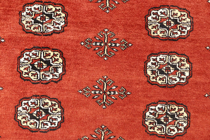 Tomato Bokhara 5' 7 x 8' - No. 60608 - ALRUG Rug Store
