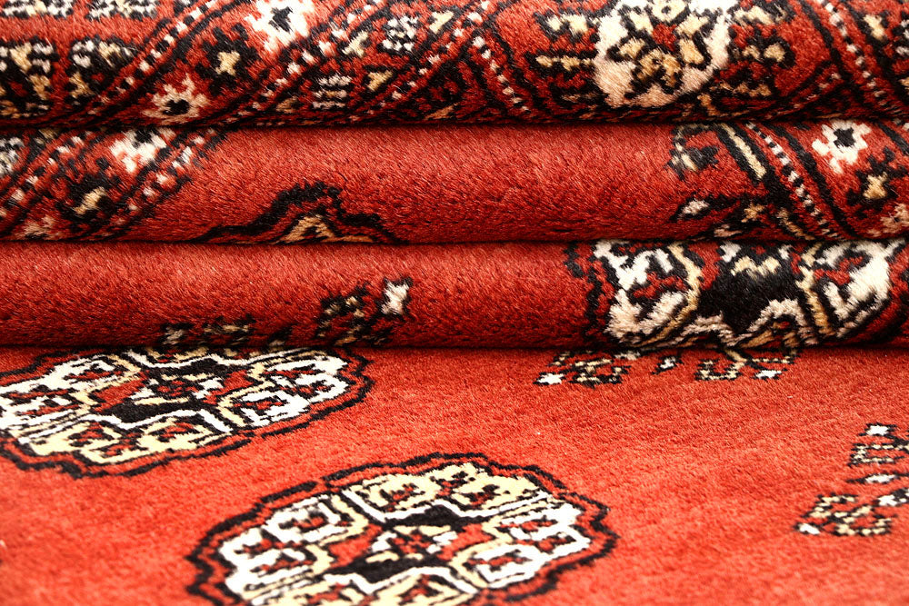 Tomato Bokhara 5' 7 x 8' - No. 60608 - ALRUG Rug Store