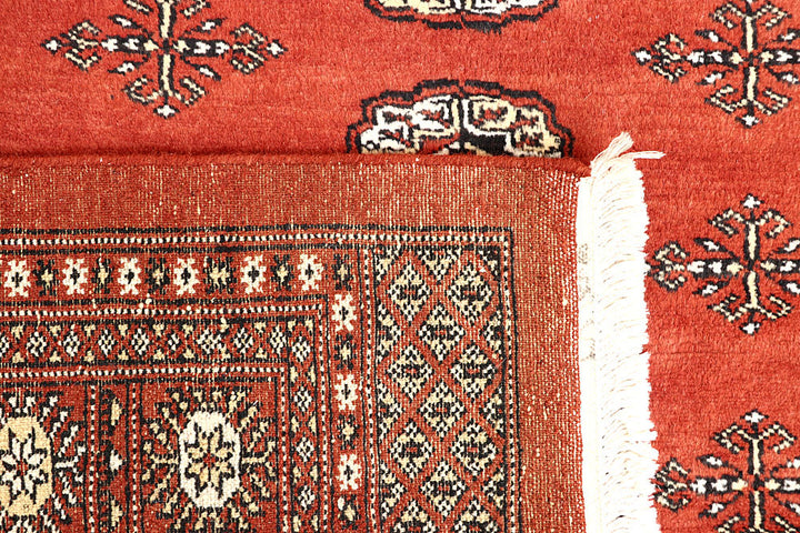 Tomato Bokhara 5' 7 x 8' - No. 60608 - ALRUG Rug Store