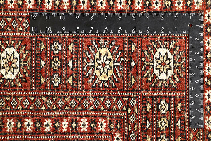 Tomato Bokhara 5' 7 x 8' - No. 60608 - ALRUG Rug Store