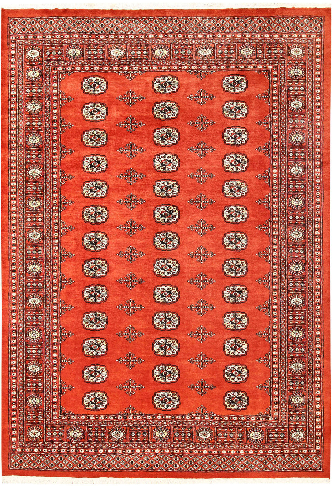 Tomato Bokhara 5' 7 x 8' - No. 60608 - ALRUG Rug Store