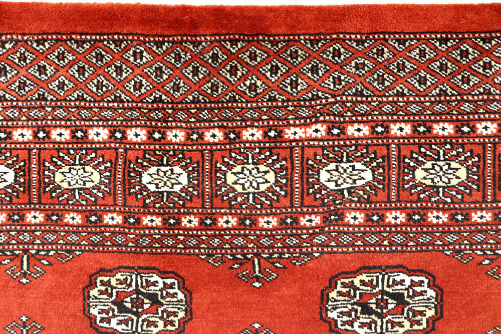 Orange Red Bokhara 5' 5 x 8' 4 - No. 60610 - ALRUG Rug Store