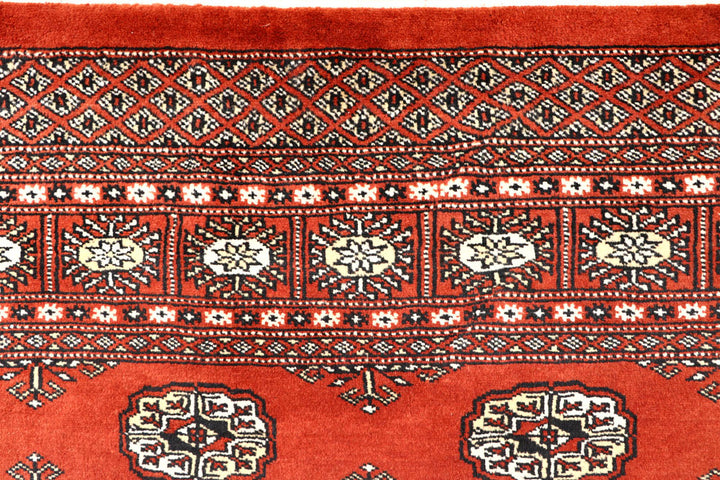 Orange Red Bokhara 5' 5 x 8' 4 - No. 60610 - ALRUG Rug Store