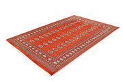 Orange Red Bokhara 5' 5 x 8' 4 - No. 60610 - ALRUG Rug Store