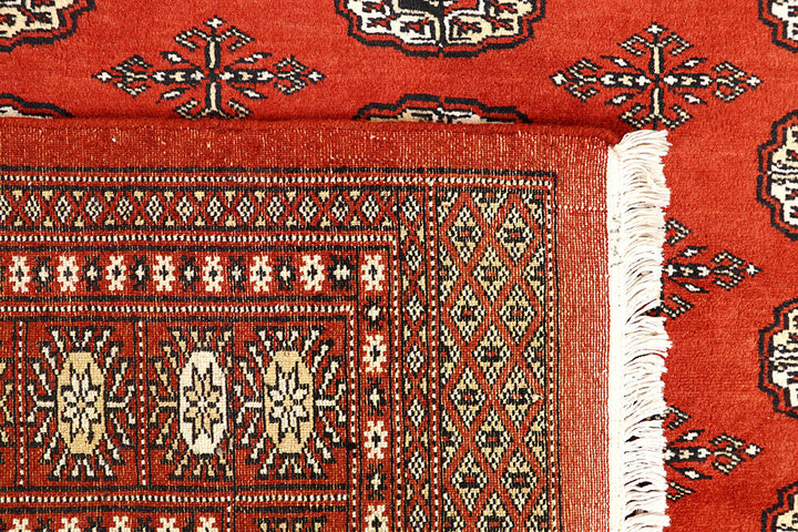 Orange Red Bokhara 5' 5 x 8' 4 - No. 60610 - ALRUG Rug Store