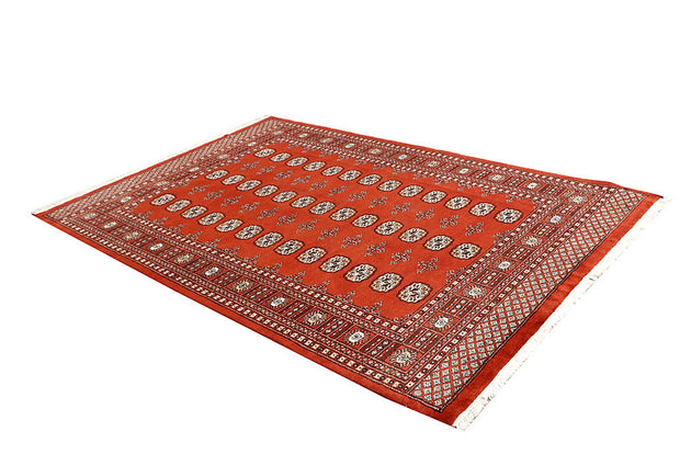 Orange Red Bokhara 5' 7 x 8' 2 - No. 60612 - ALRUG Rug Store
