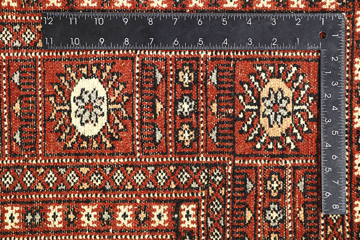 Orange Red Bokhara 5' 7 x 8' 2 - No. 60612 - ALRUG Rug Store