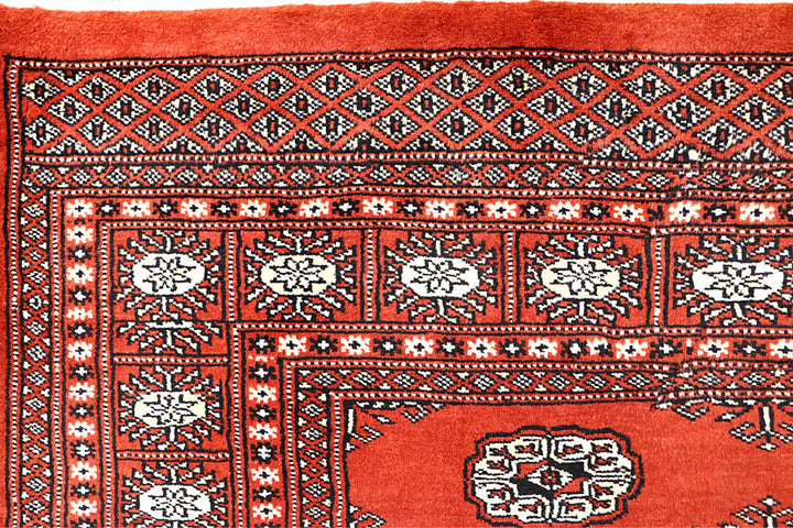 Orange Red Bokhara 5' 8 x 7' 3 - No. 60614 - ALRUG Rug Store