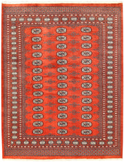 Orange Red Bokhara 5' 8 x 7' 3 - No. 60614 - ALRUG Rug Store