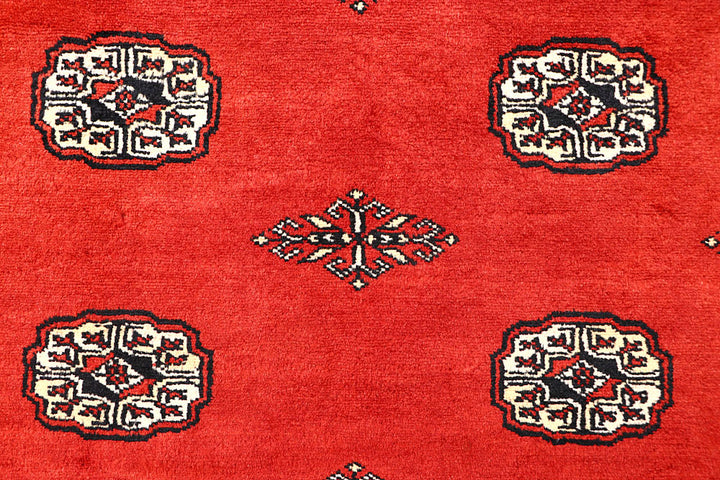 Orange Red Bokhara 5' 7 x 8' 11 - No. 60621 - ALRUG Rug Store