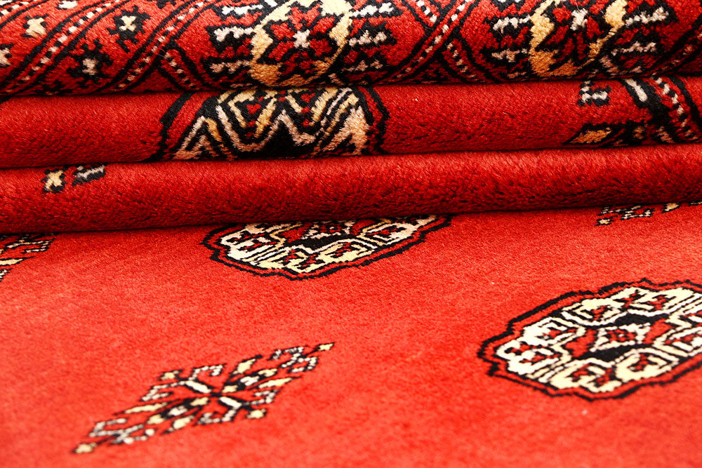 Orange Red Bokhara 5' 7 x 8' 11 - No. 60621 - ALRUG Rug Store