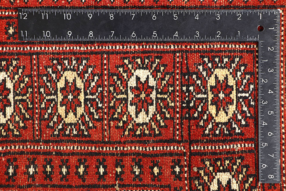 Orange Red Bokhara 5' 7 x 8' 11 - No. 60621 - ALRUG Rug Store