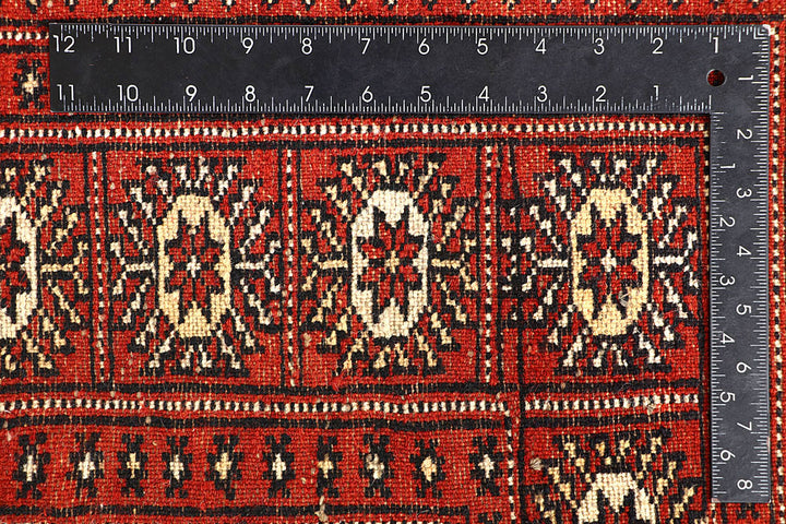 Orange Red Bokhara 5' 7 x 8' 11 - No. 60621 - ALRUG Rug Store
