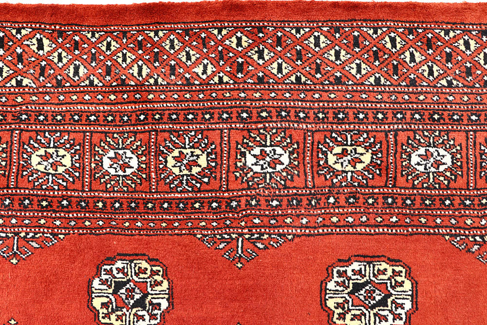 Tomato Bokhara 5' 7 x 8' 2 - No. 60624 - ALRUG Rug Store