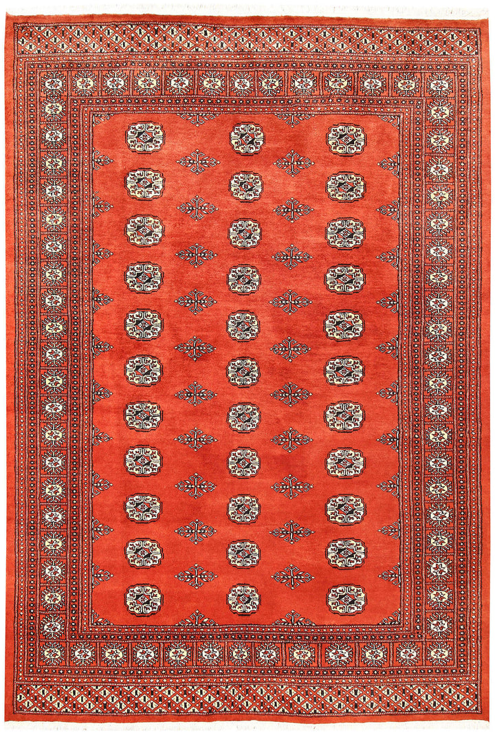 Tomato Bokhara 5' 7 x 8' 2 - No. 60624 - ALRUG Rug Store