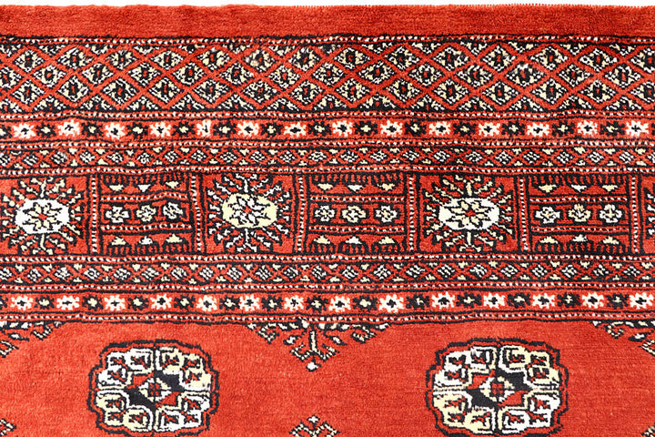 Tomato Bokhara 5' 7 x 8' 3 - No. 60625 - ALRUG Rug Store