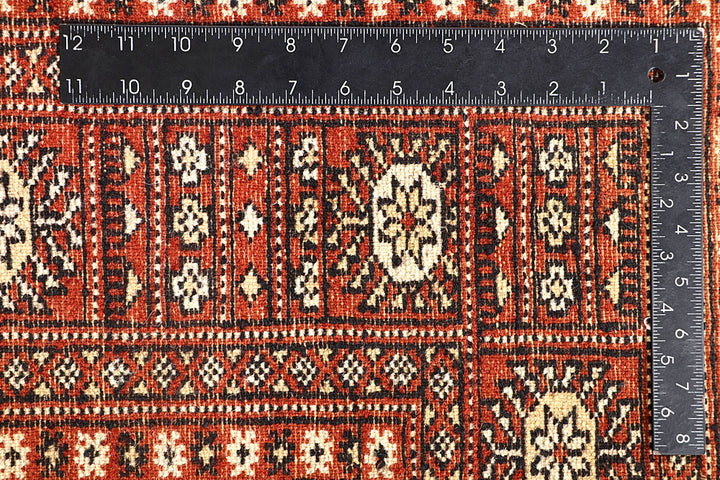 Tomato Bokhara 5' 7 x 8' 3 - No. 60625 - ALRUG Rug Store