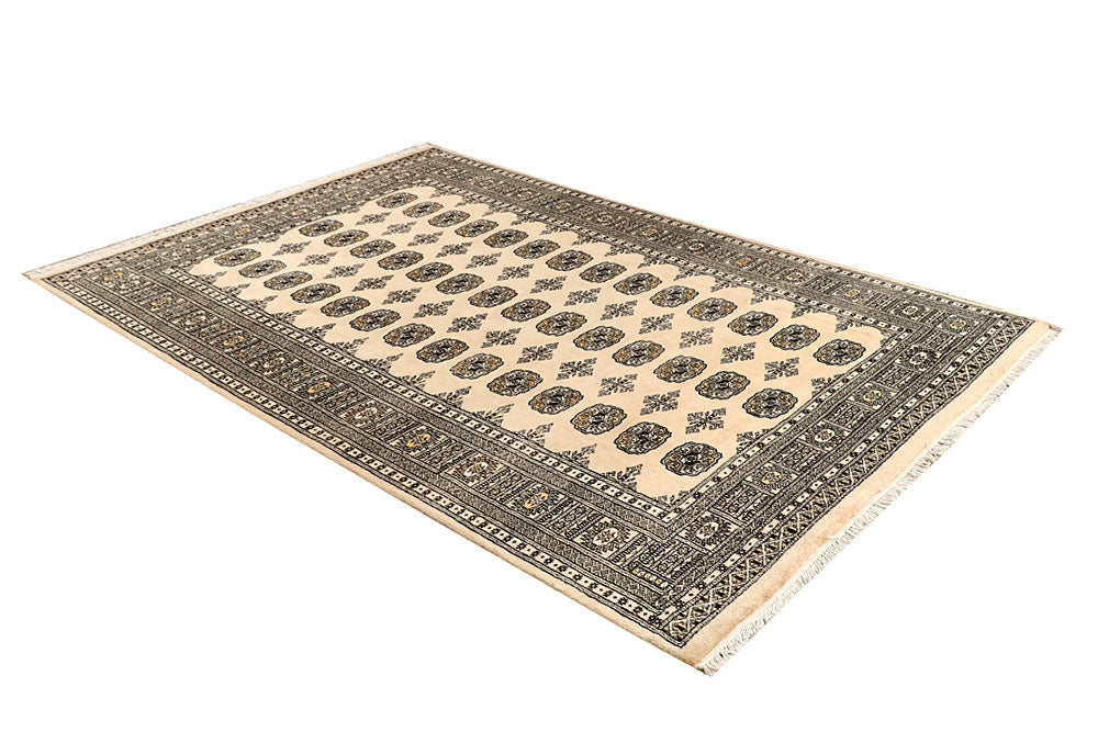 Bisque Bokhara 5' 5 x 8' - No. 60629 - ALRUG Rug Store