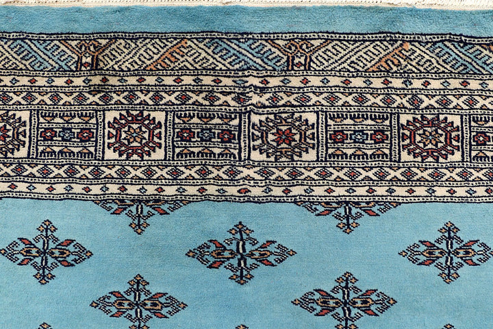 Sky Blue Butterfly 5' 5 x 7' 10 - No. 60636 - ALRUG Rug Store