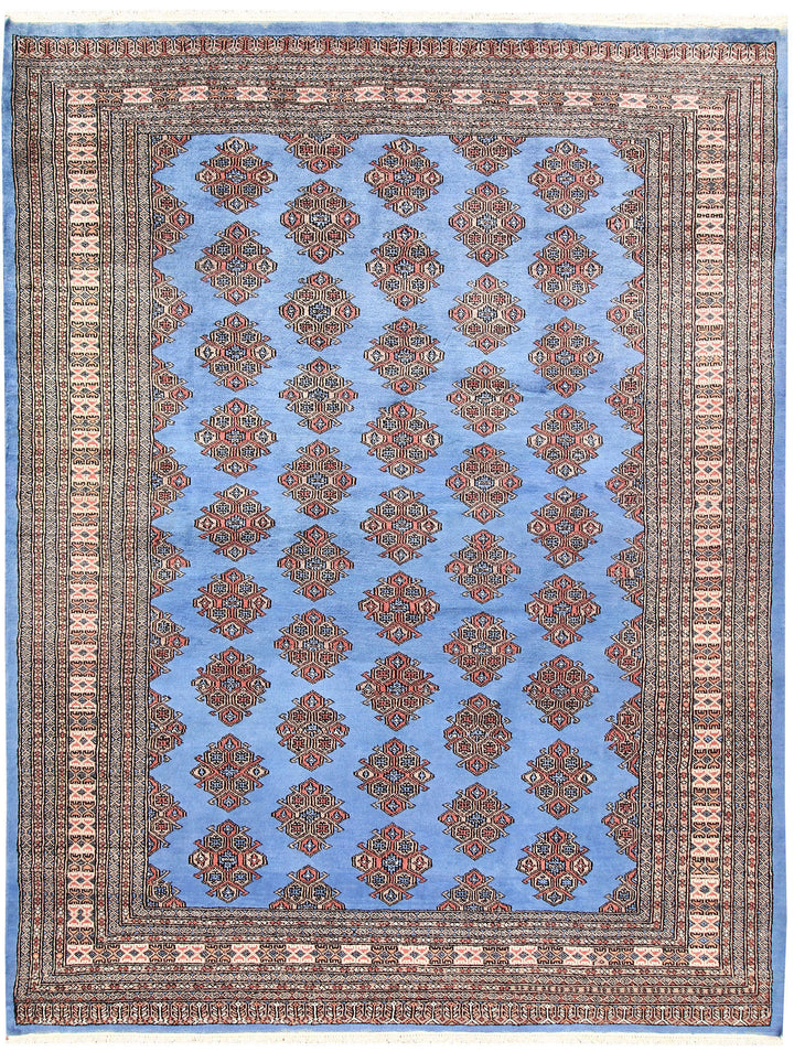 Cornflower Blue Jaldar 5' 9 x 7' 5 - No. 60638 - ALRUG Rug Store