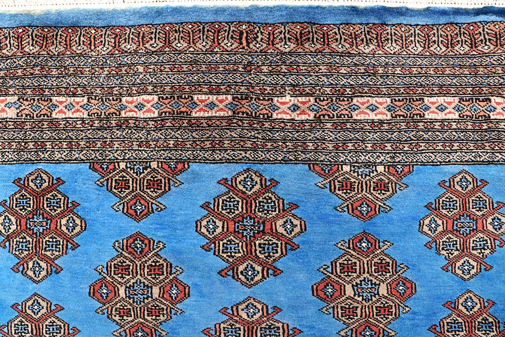 Cornflower Blue Jaldar 5' 9 x 8' - No. 60639 - ALRUG Rug Store