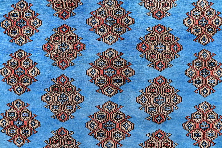 Cornflower Blue Jaldar 5' 9 x 8' - No. 60639 - ALRUG Rug Store