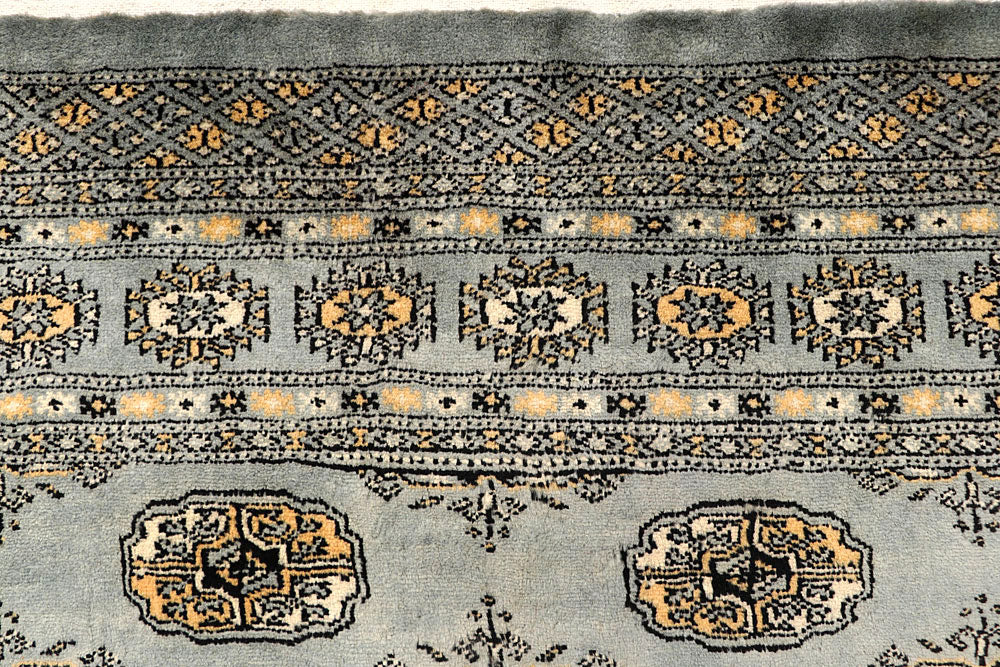 Silver Bokhara 5' 5 x 8' 6 - No. 60645 - ALRUG Rug Store