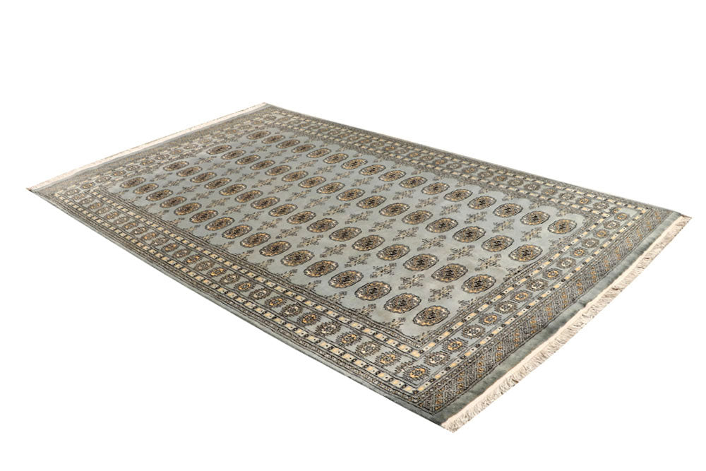 Silver Bokhara 5' 5 x 8' 6 - No. 60645 - ALRUG Rug Store