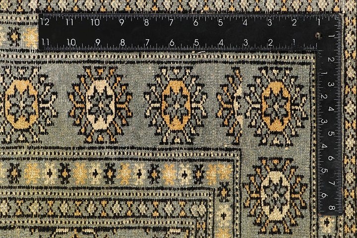 Silver Bokhara 5' 5 x 8' 6 - No. 60645 - ALRUG Rug Store