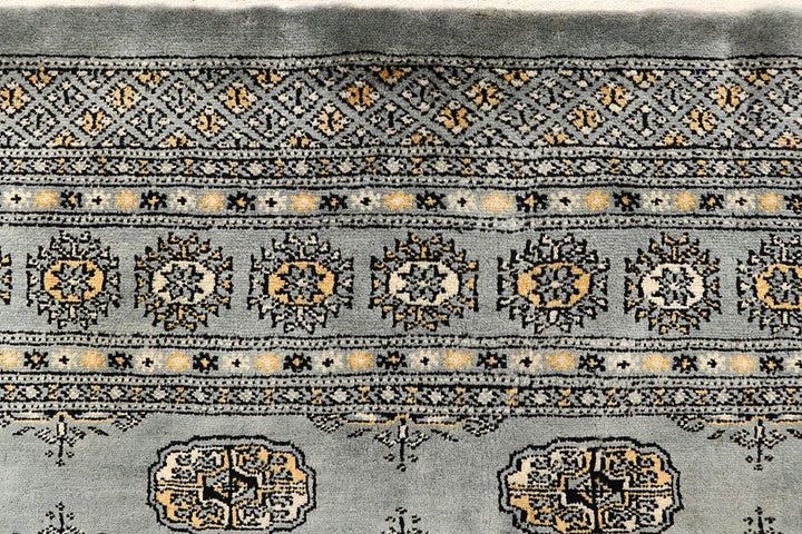 Silver Bokhara 5' 7 x 8' 3 - No. 60646 - ALRUG Rug Store