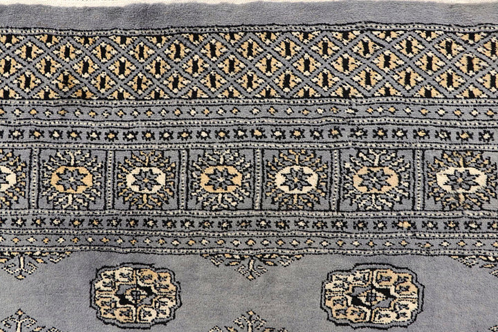 Silver Bokhara 5' 6 x 8' - No. 60647 - ALRUG Rug Store