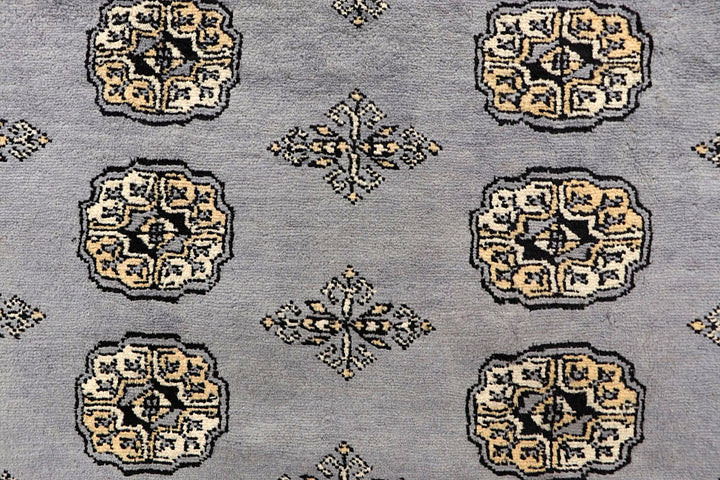 Silver Bokhara 5' 6 x 8' - No. 60647 - ALRUG Rug Store