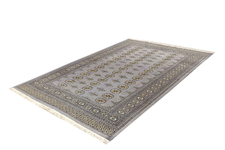 Silver Bokhara 5' 6 x 8' - No. 60647 - ALRUG Rug Store