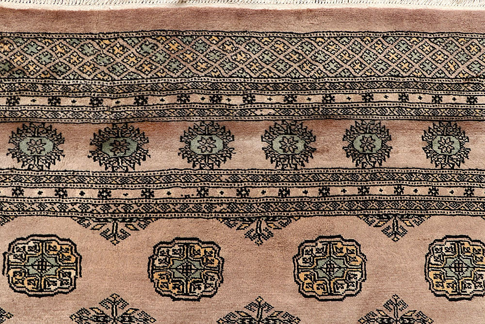 Antique White Bokhara 5' 9 x 8' 10 - No. 60650 - ALRUG Rug Store