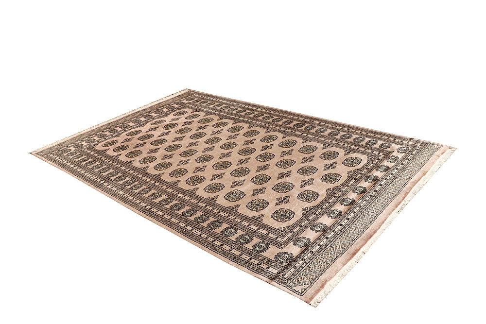 Antique White Bokhara 5' 9 x 8' 10 - No. 60650 - ALRUG Rug Store