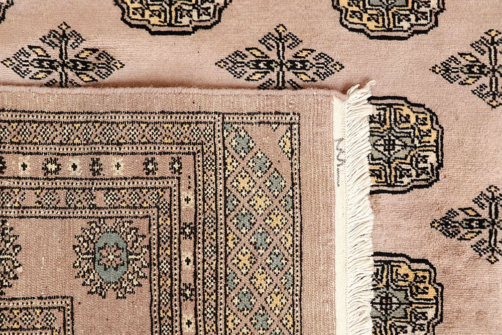 Antique White Bokhara 5' 9 x 8' 10 - No. 60650 - ALRUG Rug Store