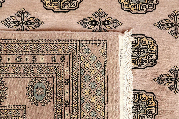 Antique White Bokhara 5' 9 x 8' 10 - No. 60650 - ALRUG Rug Store