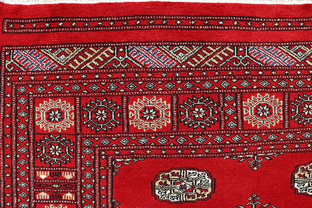 Red Bokhara 4' 7 x 6' 2 - No. 60653 - ALRUG Rug Store