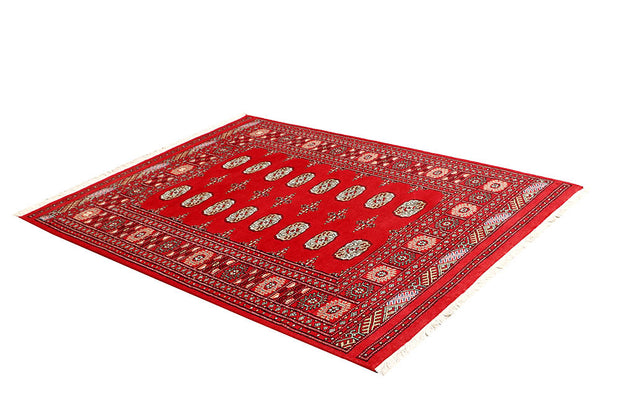 Red Bokhara 4' 7 x 6' 2 - No. 60653 - ALRUG Rug Store