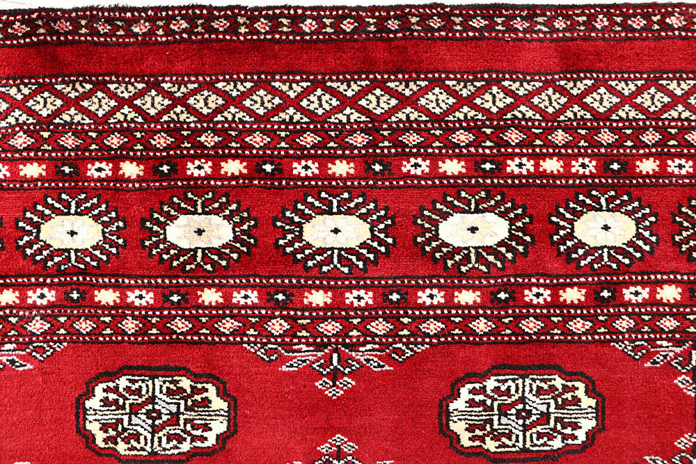 Red Bokhara 4' 8 x 6' 7 - No. 60655 - ALRUG Rug Store