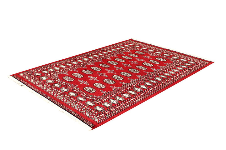 Red Bokhara 4' 8 x 6' 7 - No. 60655 - ALRUG Rug Store