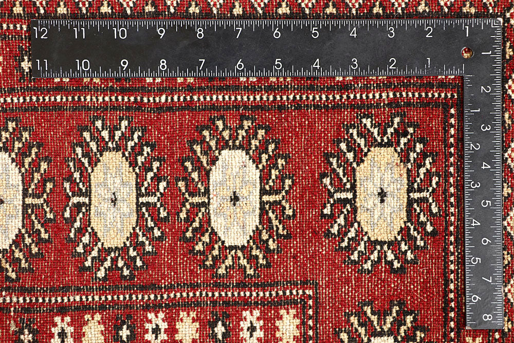 Red Bokhara 4' 8 x 6' 7 - No. 60655 - ALRUG Rug Store