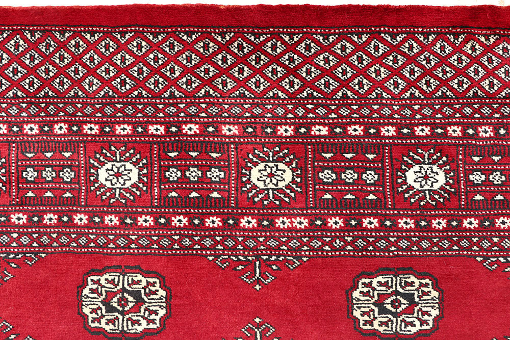 Firebrick Bokhara 4' 6 x 6' 7 - No. 60670 - ALRUG Rug Store