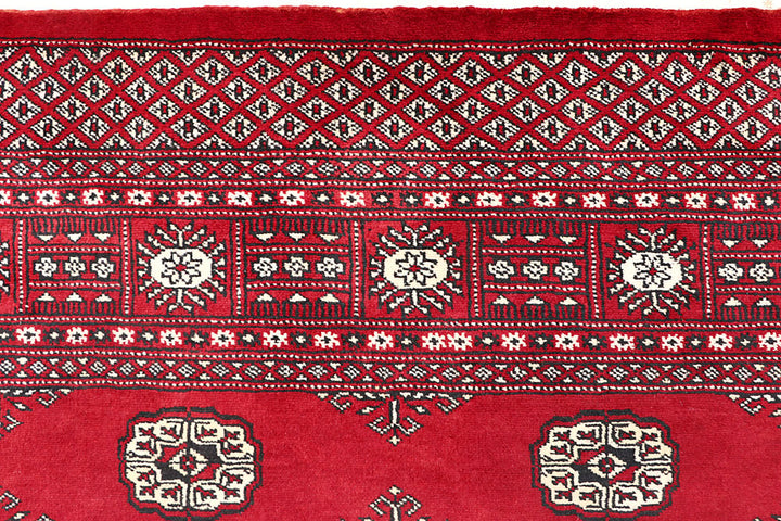 Firebrick Bokhara 4' 6 x 6' 7 - No. 60670 - ALRUG Rug Store