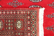 Red Bokhara 4' 6 x 6' 5 - No. 60674 - ALRUG Rug Store